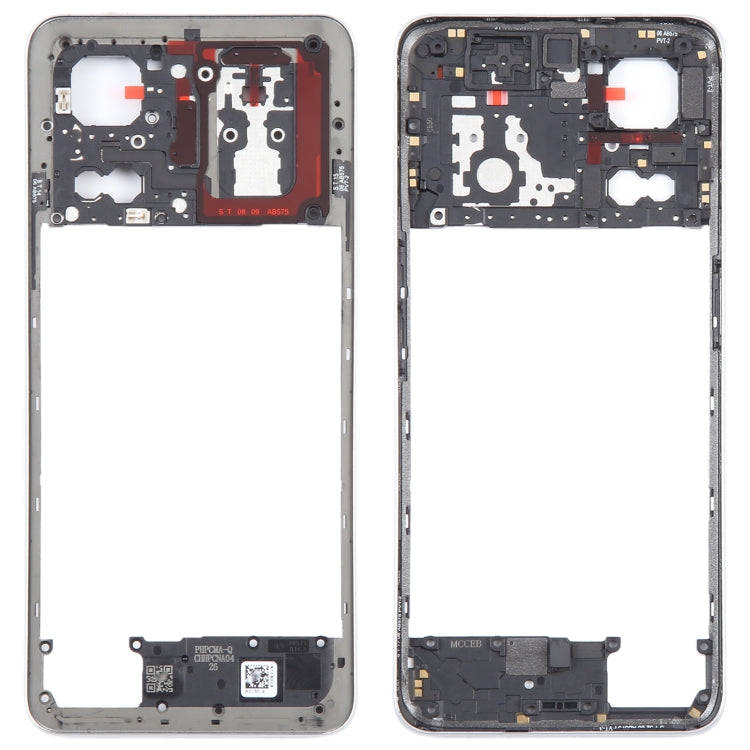 Pour Realme GT Neo5 SE plaque de lunette de cadre moyen d'origine