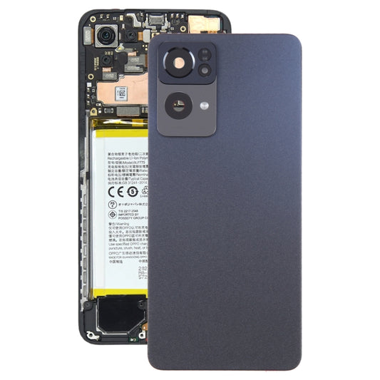 Pour OPPO Reno7 Pro couvercle arrière de batterie d'origine avec couvercle d'objectif d'appareil photo