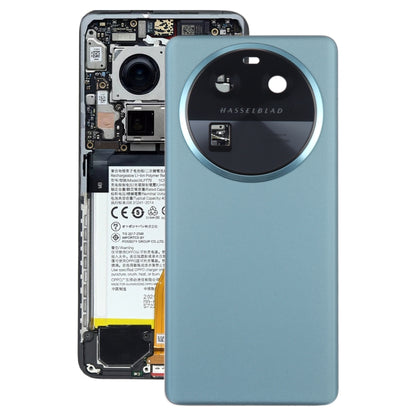Pour OPPO Find X6 Couvercle arrière de batterie d'origine avec couvercle d'objectif d'appareil photo
