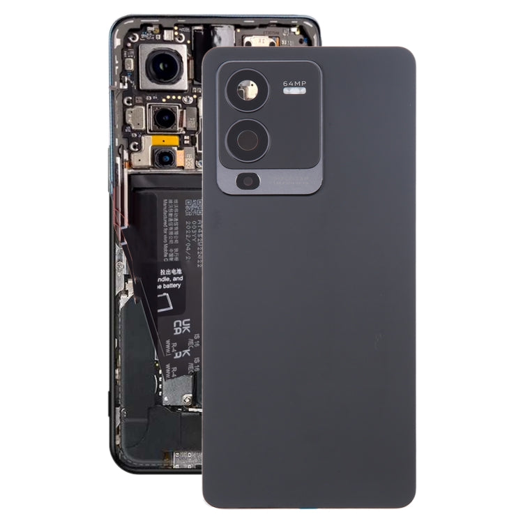 Pour vivo S15 couvercle arrière de batterie d'origine avec couvercle d'objectif d'appareil photo