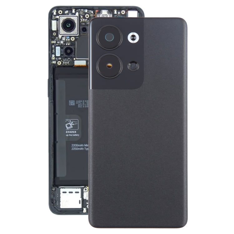 Pour OPPO Reno9 couvercle arrière de batterie d'origine avec couvercle d'objectif d'appareil photo