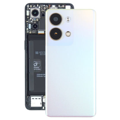 Pour OPPO Reno9 couvercle arrière de batterie d'origine avec couvercle d'objectif d'appareil photo
