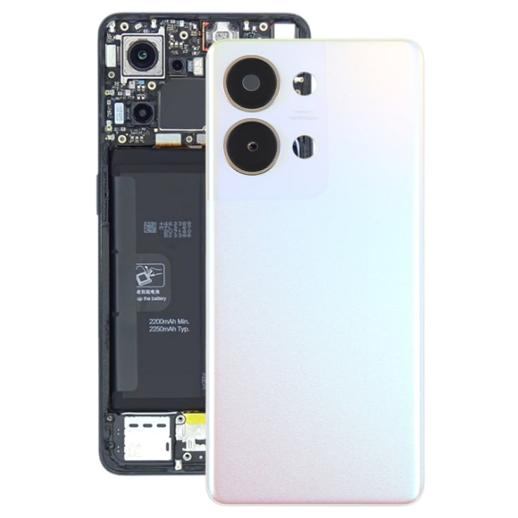 Pour OPPO Reno9 Pro couvercle arrière de batterie d'origine avec couvercle d'objectif d'appareil photo