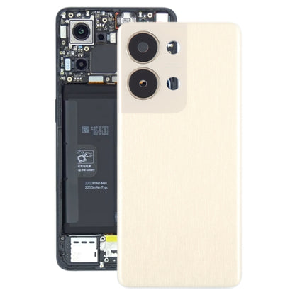 Pour OPPO Reno9 Pro couvercle arrière de batterie d'origine avec couvercle d'objectif d'appareil photo