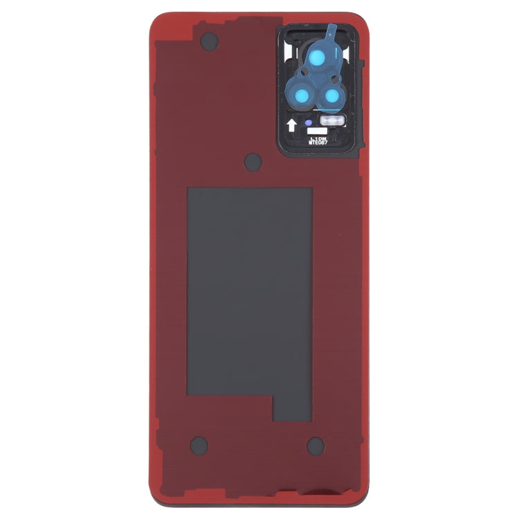 Pour vivo Y73 V2059 couvercle arrière de batterie d'origine avec couvercle d'objectif de caméra