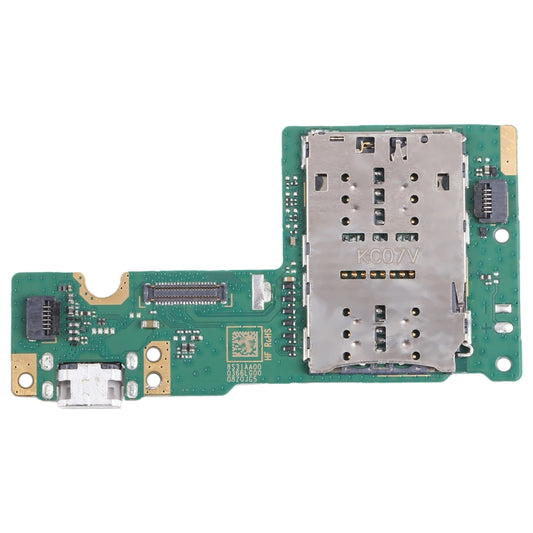 Pour Lenovo Tab M10 HD TB-X505 carte de Port de charge avec prise de support de carte SIM