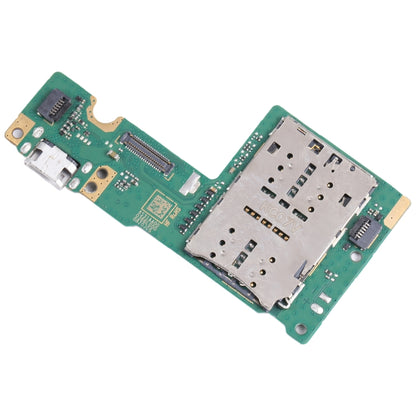 Pour Lenovo Tab M10 HD TB-X505 carte de Port de charge avec prise de support de carte SIM