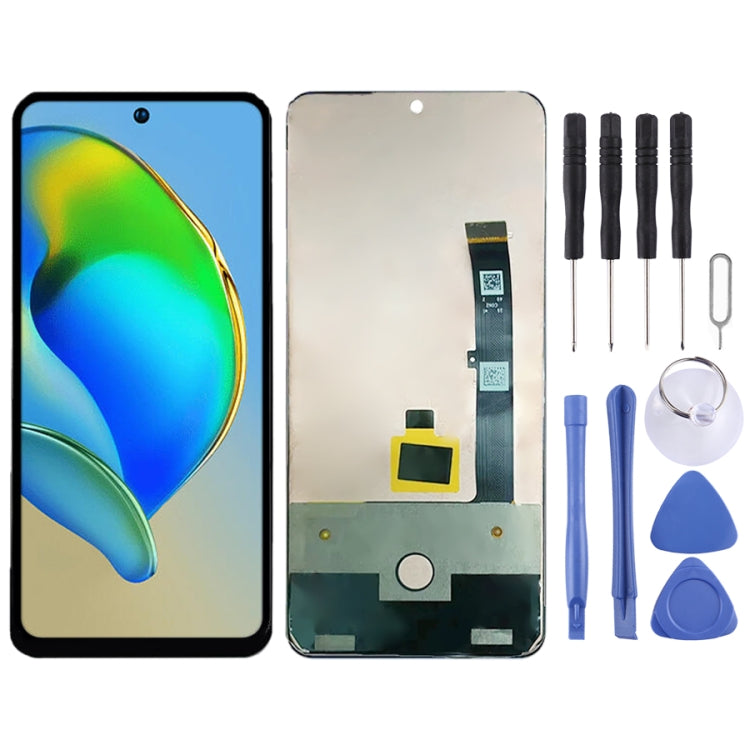 Écran LCD AMOLED pour l'assemblage complet du numériseur ZTE Blade V40s