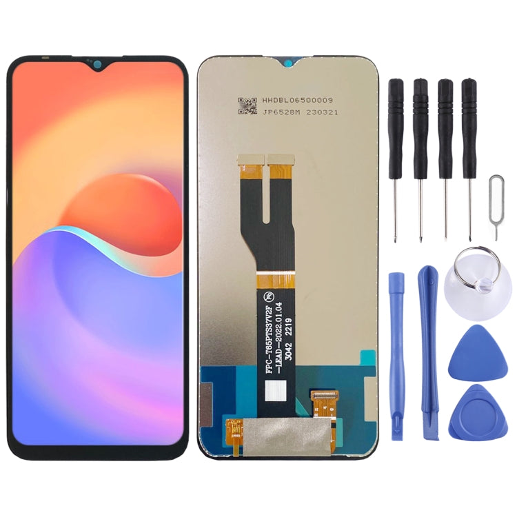 Écran LCD IPS pour l'assemblage complet du numériseur ZTE Blade A52 Lite