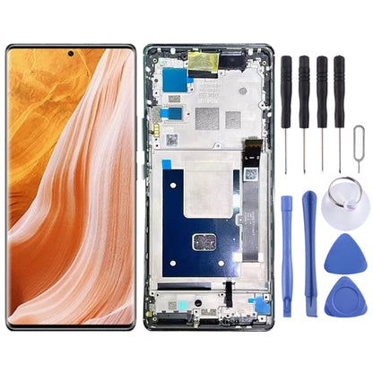 Écran LCD AMOLED pour ZTE Axon40 Pro A2023 numériseur assemblage complet avec cadre
