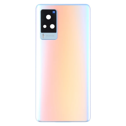 Pour vivo X60 Pro Couverture arrière de batterie d'origine globale avec couvercle d'objectif d'appareil photo