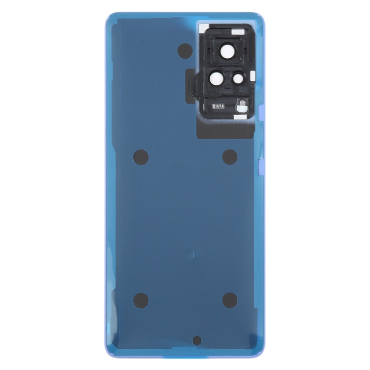 Pour vivo X60 Pro Couverture arrière de batterie d'origine globale avec couvercle d'objectif d'appareil photo