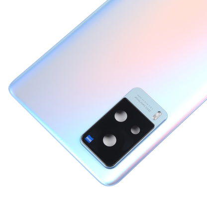 Pour vivo X60 Pro Couverture arrière de batterie d'origine globale avec couvercle d'objectif d'appareil photo
