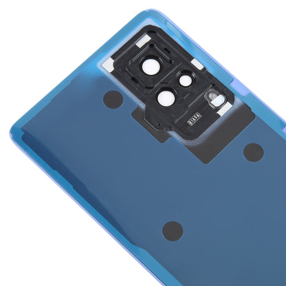 Pour vivo X60 Pro Couverture arrière de batterie d'origine globale avec couvercle d'objectif d'appareil photo