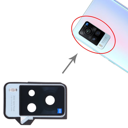 Pour vivo X60 Pro Couverture d'objectif d'appareil photo d'origine globale