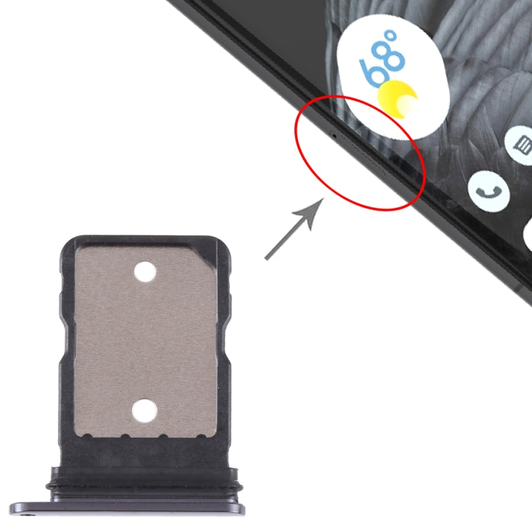 Pour Google Pixel 7 Pro Plateau de carte SIM d'origine avec broche SIM