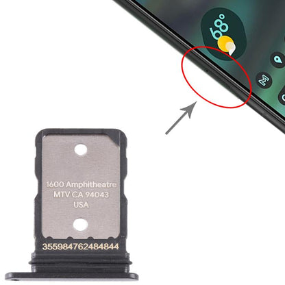 Pour Google Pixel 6A Plateau de carte SIM d'origine avec broche SIM