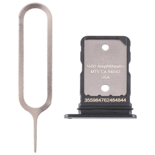 Pour Google Pixel 6A Plateau de carte SIM d'origine avec broche SIM