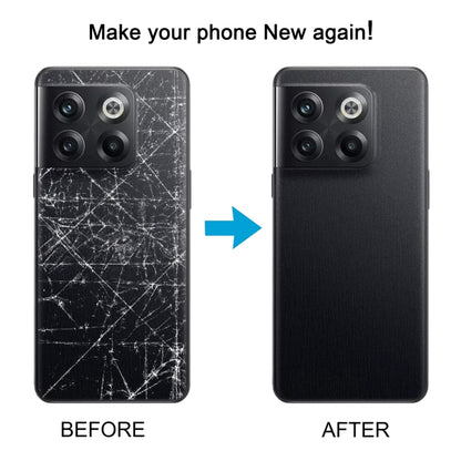 Pour OnePlus Ace Pro PGP110 couvercle arrière de batterie avec couvercle d'objectif d'appareil photo