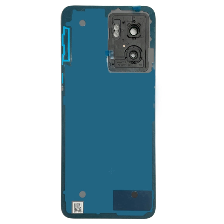 Pour OnePlus Nord N300 CPH2389 Couvercle arrière de batterie avec couvercle d'objectif d'appareil photo (noir)