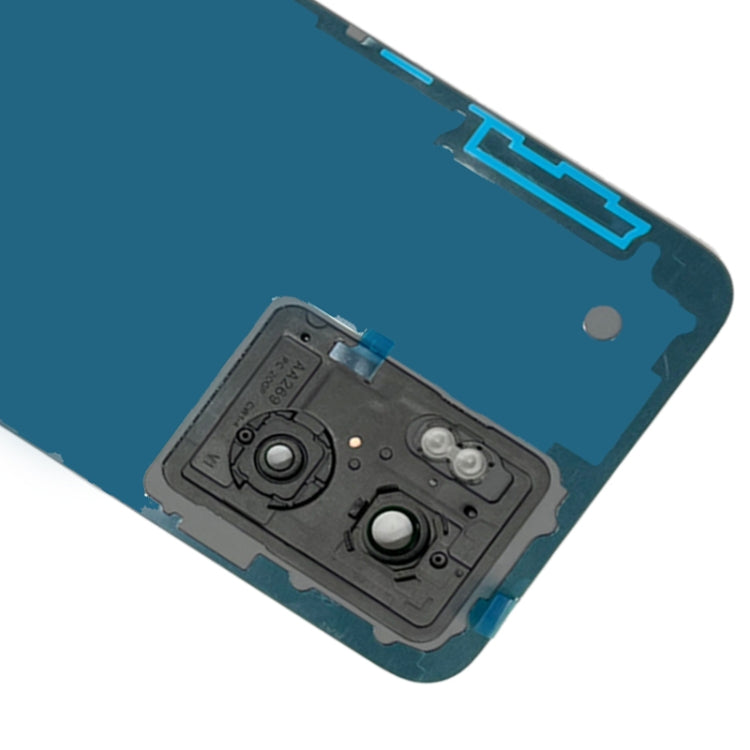 Pour OnePlus Nord N300 CPH2389 Couvercle arrière de batterie avec couvercle d'objectif d'appareil photo (noir)