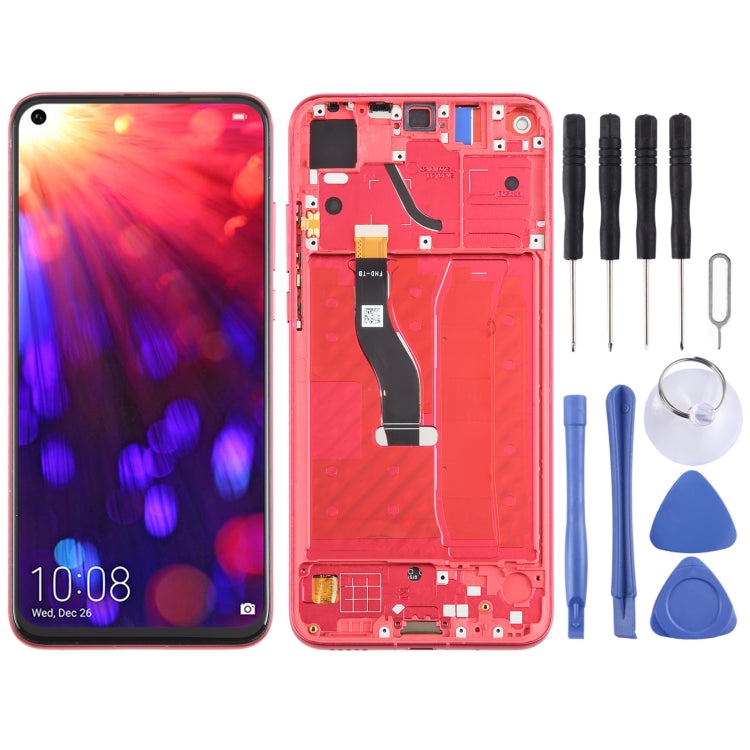 Pour Honor View 20 écran LCD d'origine numériseur assemblage complet avec cadre