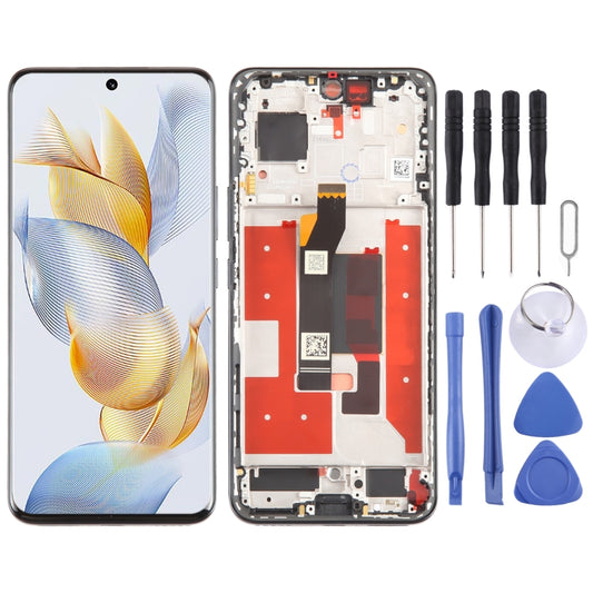 Pour Honor 90 écran LCD d'origine numériseur assemblage complet avec cadre