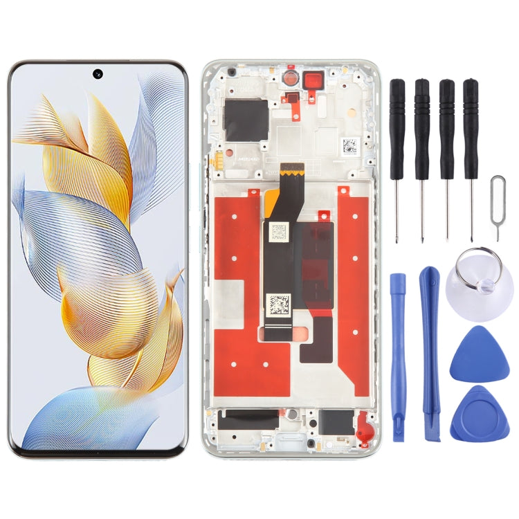 Pour Honor 90 écran LCD d'origine numériseur assemblage complet avec cadre