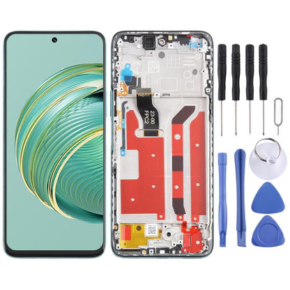 Pour Huawei Nova 10z écran LCD d'origine numériseur assemblage complet avec cadre