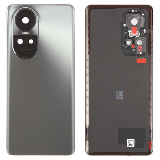 Pour OPPO Reno10 Global Couvercle arrière de batterie d'origine avec couvercle d'objectif d'appareil photo