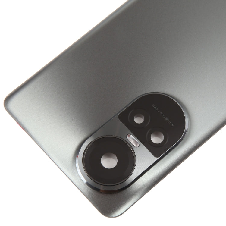 Pour OPPO Reno10 Global Couvercle arrière de batterie d'origine avec couvercle d'objectif d'appareil photo
