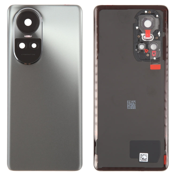 Pour OPPO Reno10 Pro Couverture arrière de batterie d'origine globale avec couvercle d'objectif d'appareil photo