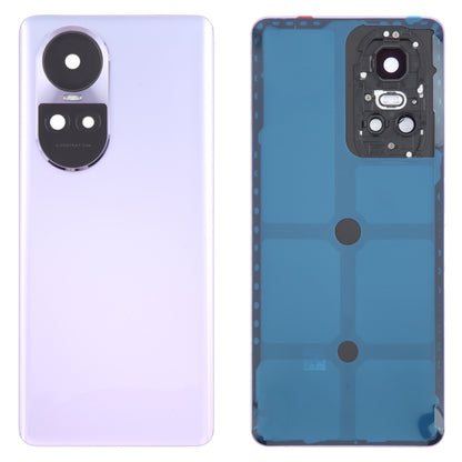 Pour OPPO Reno10 Pro Couverture arrière de batterie d'origine globale avec couvercle d'objectif d'appareil photo