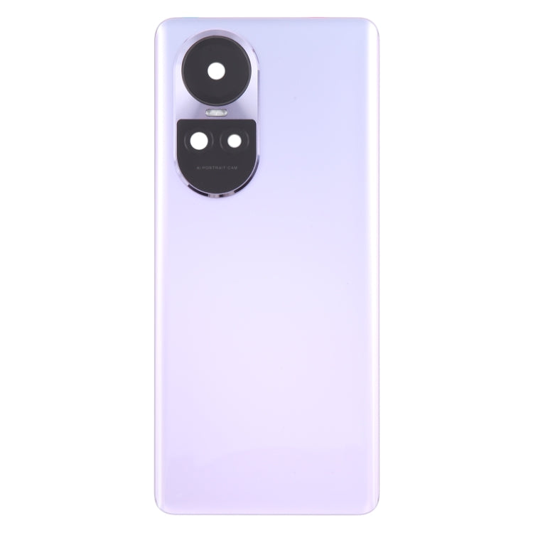 Pour OPPO Reno10 Pro Couverture arrière de batterie d'origine globale avec couvercle d'objectif d'appareil photo