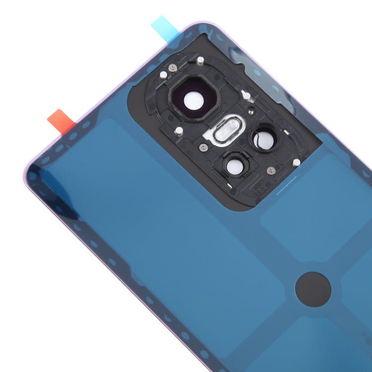 Pour OPPO Reno10 Pro Couverture arrière de batterie d'origine globale avec couvercle d'objectif d'appareil photo