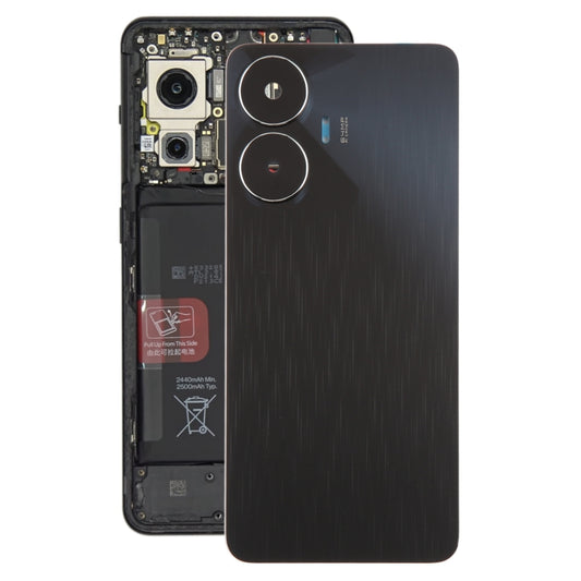 Pour le couvercle arrière de la batterie d'origine Realme C55 avec le couvercle de l'objectif de l'appareil photo