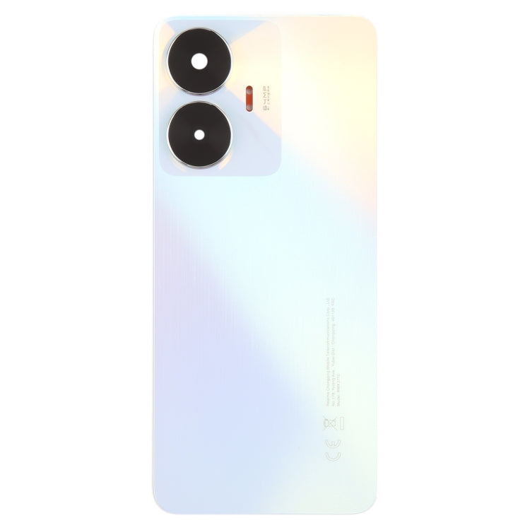 Pour le couvercle arrière de la batterie d'origine Realme C55 avec le couvercle de l'objectif de l'appareil photo