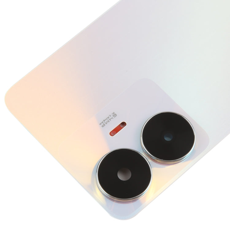 Pour le couvercle arrière de la batterie d'origine Realme C55 avec le couvercle de l'objectif de l'appareil photo