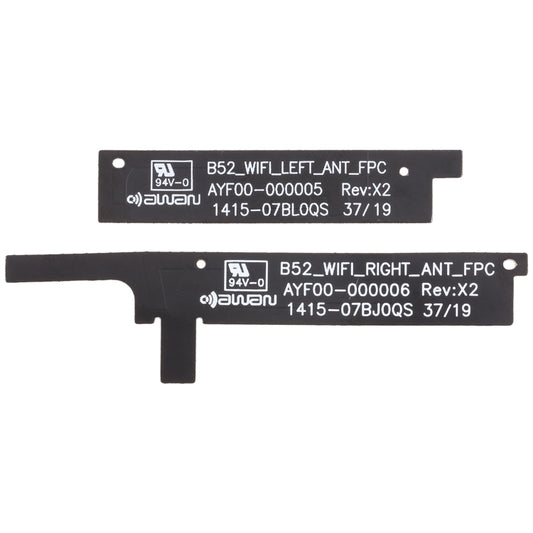 Pour Microsoft Surface Pro 7 1 paire de câble flexible d'antenne de signal WIFI cadre en plastique