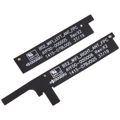 Pour Microsoft Surface Pro 7 1 paire de câble flexible d'antenne de signal WIFI cadre en plastique