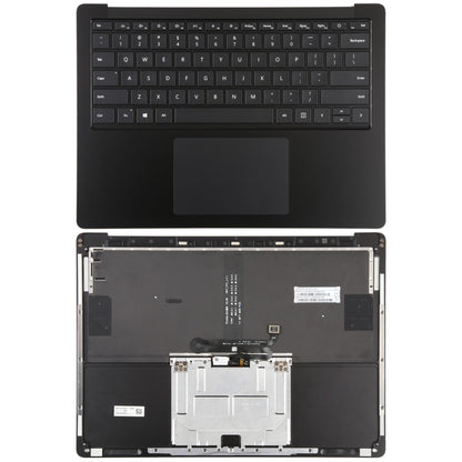 Pour ordinateur portable Microsoft Surface 3/4 13,5 pouces clavier américain avec coque C/carte tactile, For Microsoft Surface Laptop 3 / 4 13.5 inch US
