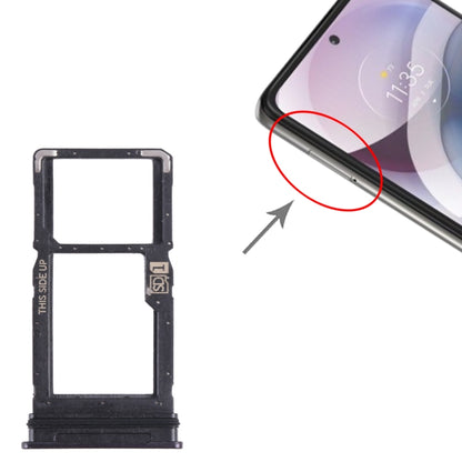 Pour Motorola One 5G Ace Plateau de carte SIM + Plateau de carte Micro SD