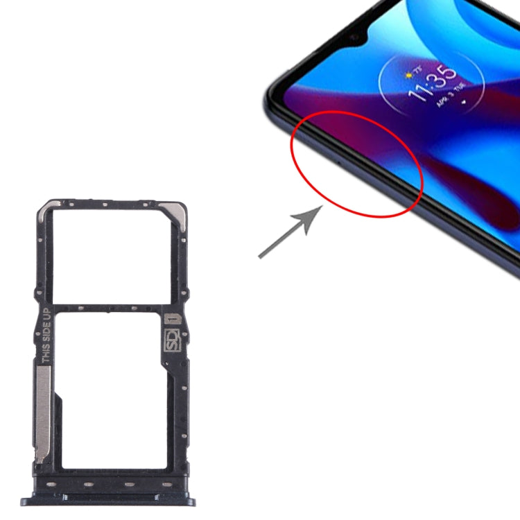 Pour Motorola Moto G Pure plateau de carte SIM + plateau de carte Micro SD