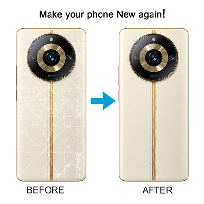 Couvercle arrière de batterie d'origine pour Realme 11 Pro, avec couvercle d'objectif d'appareil photo