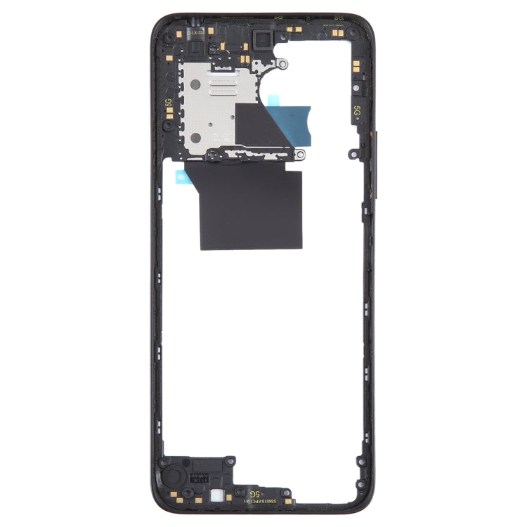 Pour Xiaomi Redmi 12 4G, boîtier avant d'origine, cadre LCD, plaque de lunette