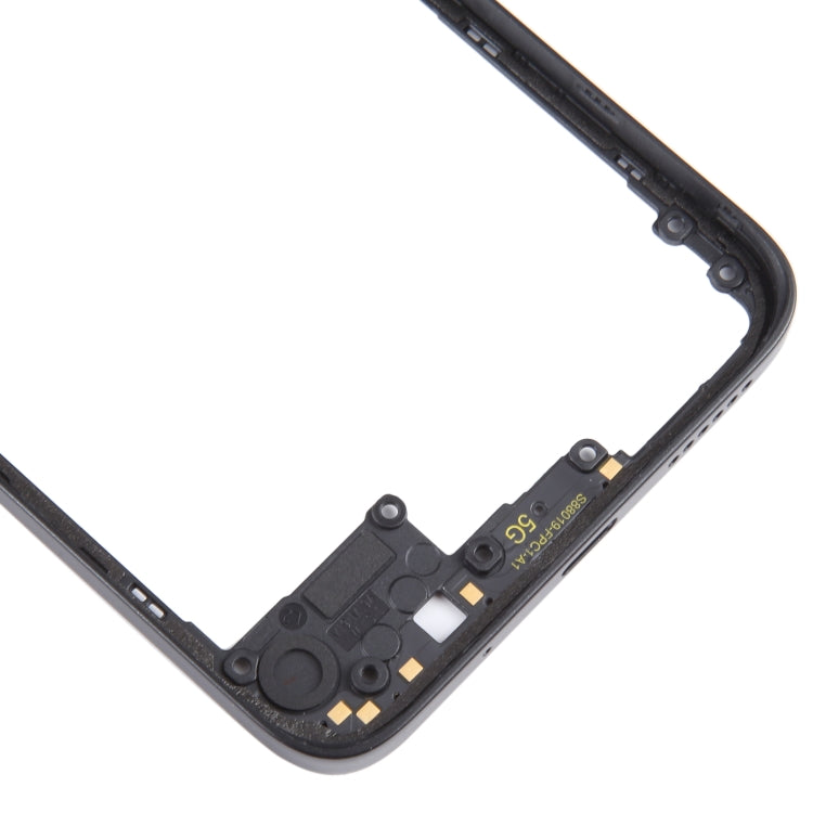 Pour Xiaomi Redmi 12 4G, boîtier avant d'origine, cadre LCD, plaque de lunette