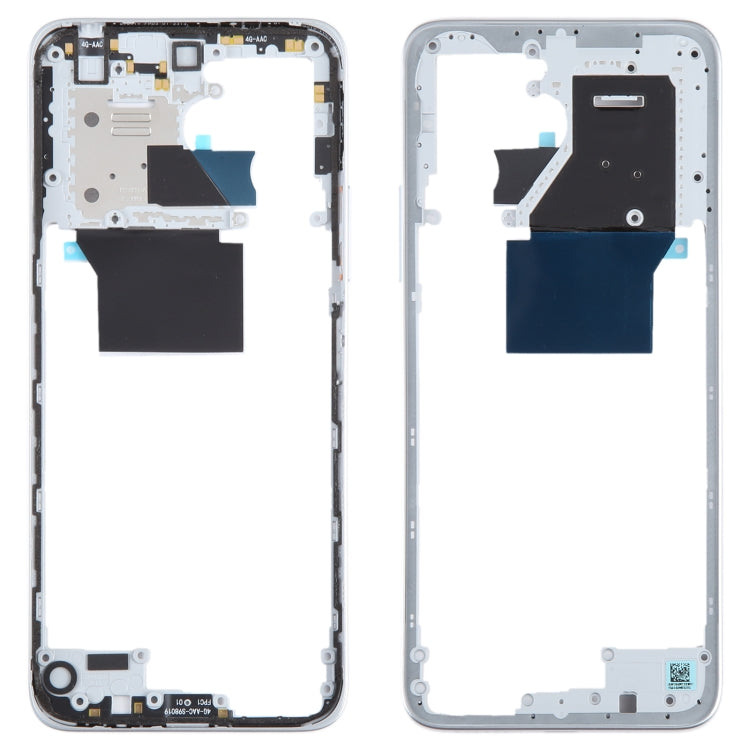 Pour Xiaomi Redmi 12 4G, boîtier avant d'origine, cadre LCD, plaque de lunette