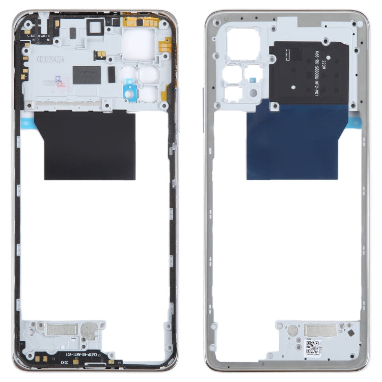 Plaque de lunette de cadre central d'origine pour Xiaomi Redmi Note 12 Pro 4G