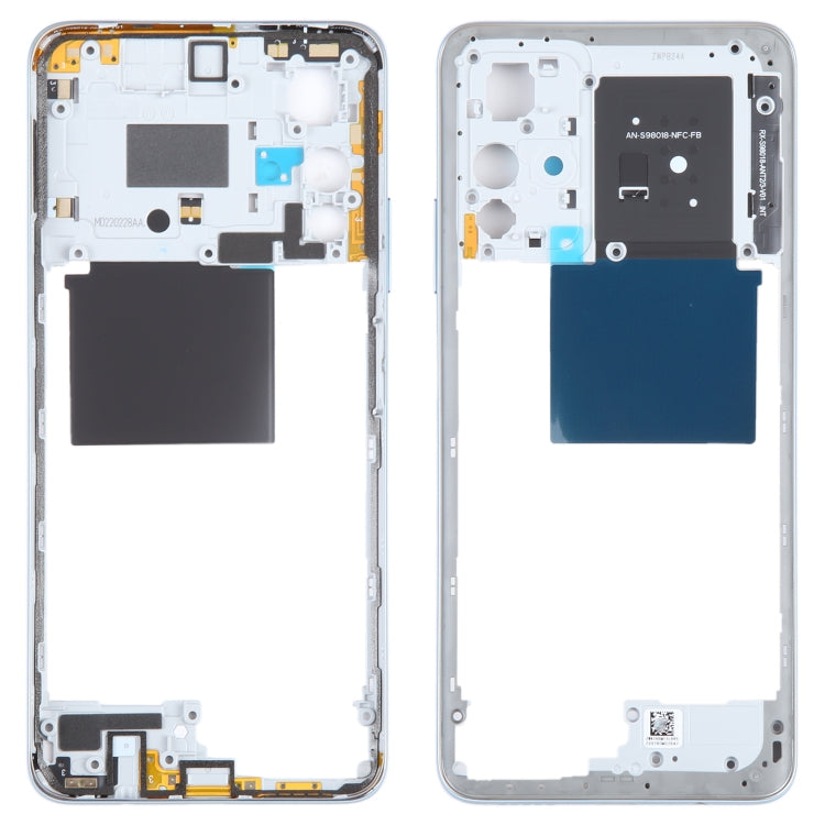 Plaque de lunette de cadre central d'origine pour Xiaomi Redmi Note 11S 5G