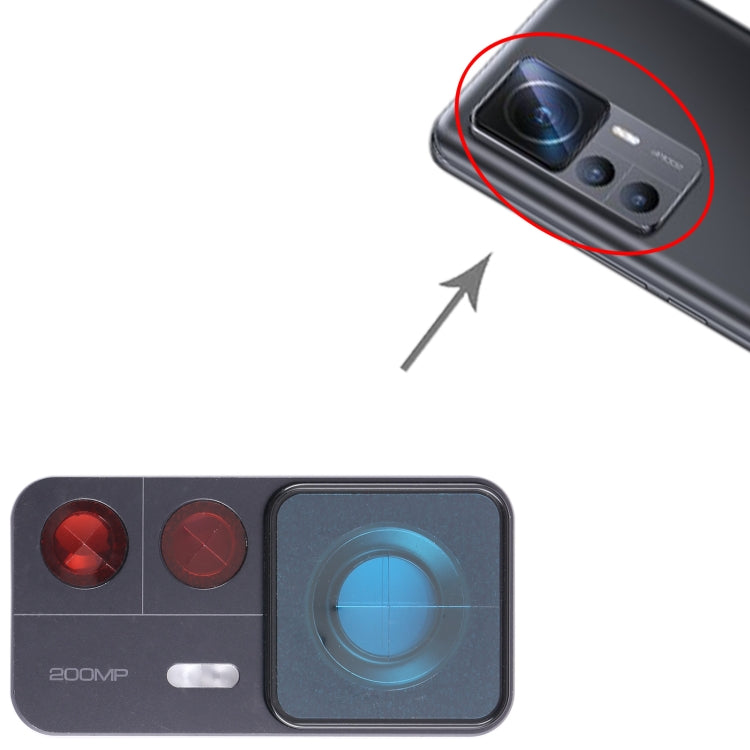 Cadre d'objectif de caméra arrière d'origine pour Xiaomi 12T Pro